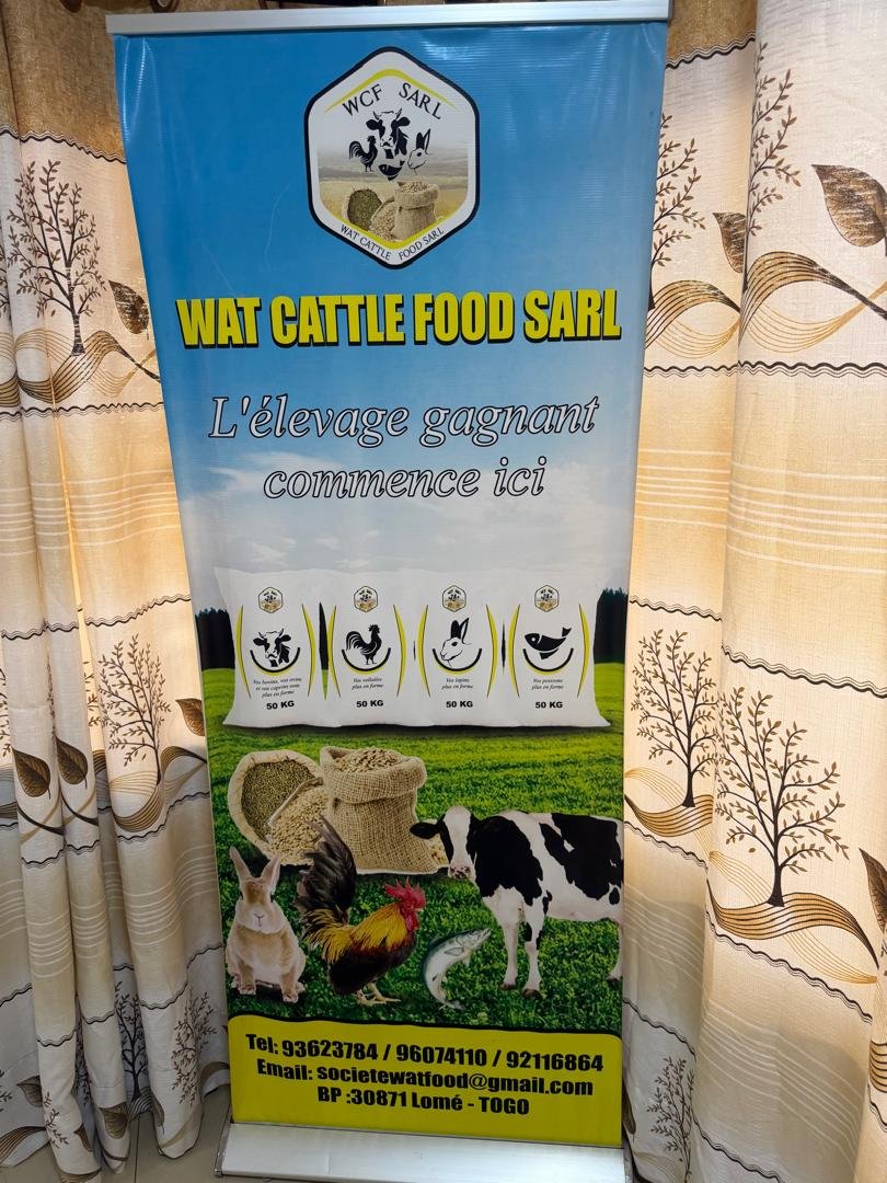 Affiche WAT CATTLE FOOD SARL